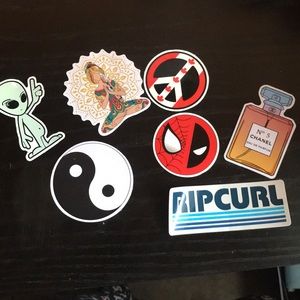 pack of cute stickers